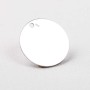 G1446 N Pandant banut argint cu o gaura 19mm 0.60mm