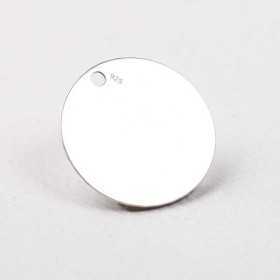 G1299 N Pandant banut argint cu o gaura 28mm 0.60mm