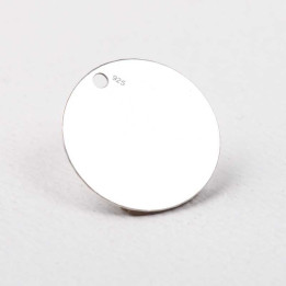 copy of K079 N Charm banut argint cu o gaura 18mm 0.60mm - bijuterii personalizate din argint | simoshop