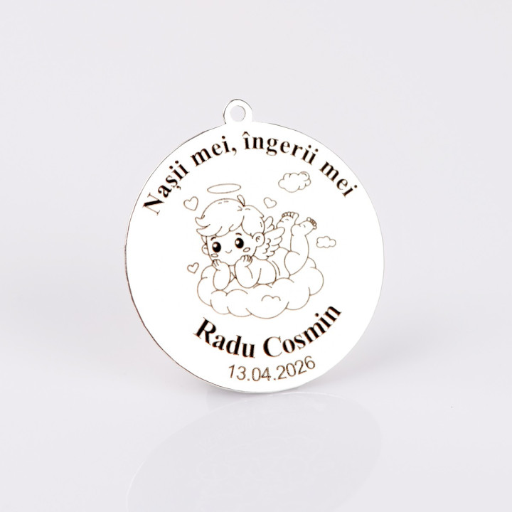 copy of E1952GS Link Ag 925 "Clipe magice" 16.5mm- 1 buc - bijuterii personalizate din argint | simoshop