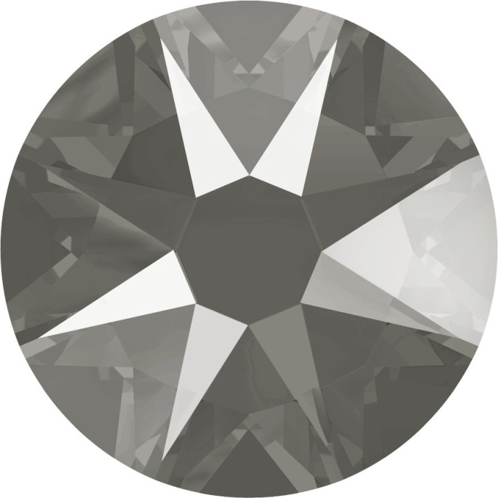 2663-SWAROVSKI ELEMENTS 2088 Crystal Dark Grey Shiny UF SS16-3.9m - bijuterii personalizate din argint | simoshop