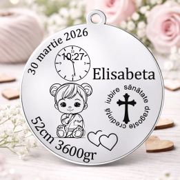copy of E1952GS Link Ag 925 "Clipe magice" 16.5mm- 1 buc - bijuterii personalizate din argint | simoshop