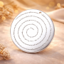 Pandant din argint de 20mm cu tatal nostru E2132