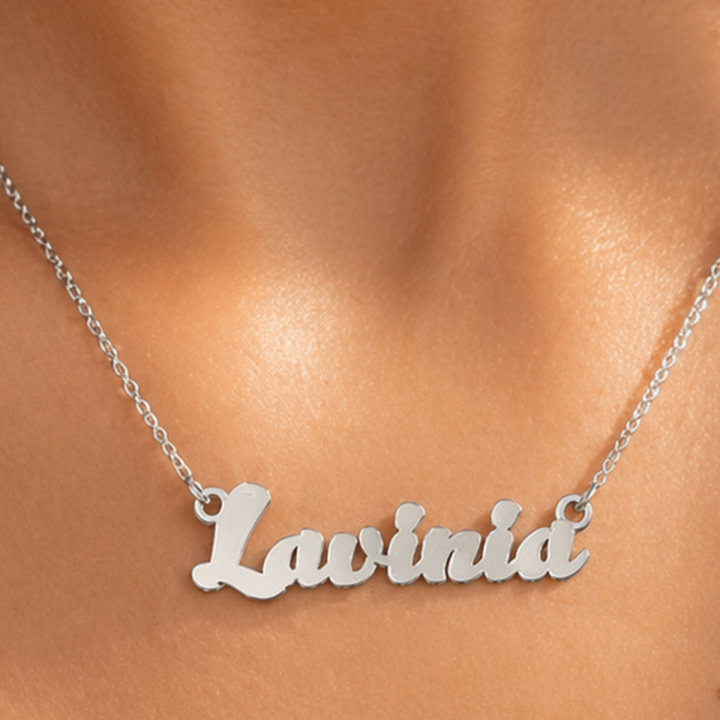 copy of FAST001 Lantisor din argint cu nume - bijuterii personalizate din argint | simoshop