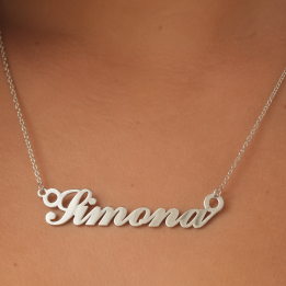 copy of FAST001 Lantisor din argint cu nume - bijuterii personalizate din argint | simoshop