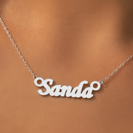 copy of FAST001 Lantisor din argint cu nume - bijuterii personalizate din argint | simoshop