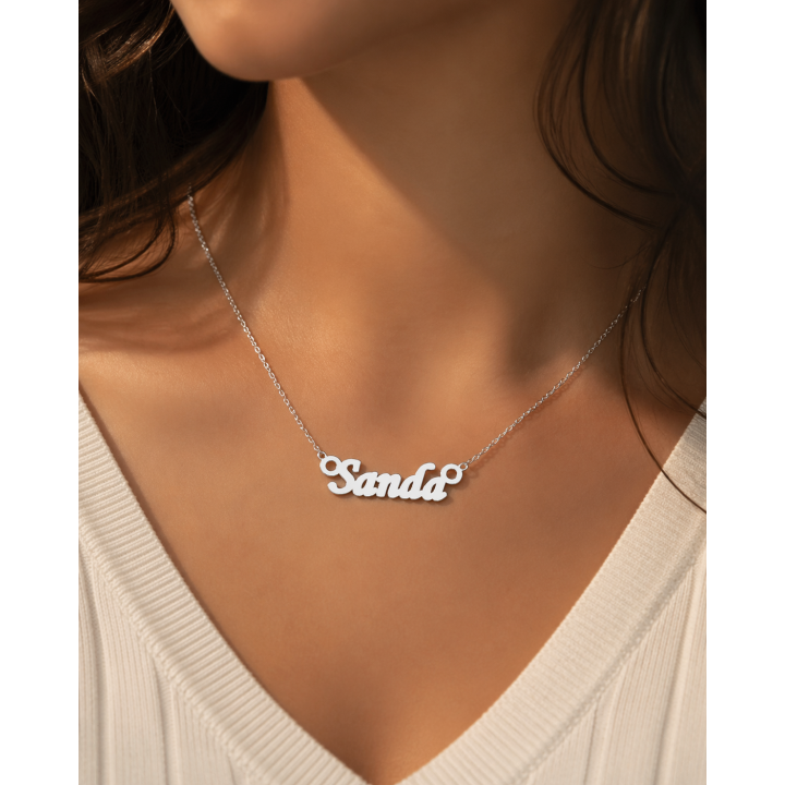 copy of FAST001 Lantisor din argint cu nume - bijuterii personalizate din argint | simoshop