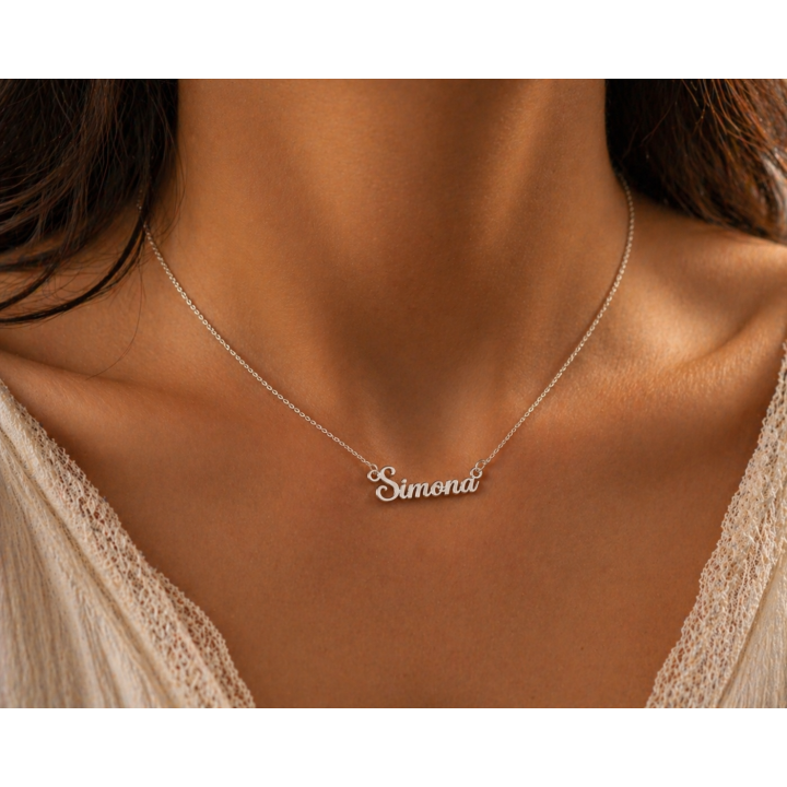 copy of FAST001 Lantisor din argint cu nume - bijuterii personalizate din argint | simoshop