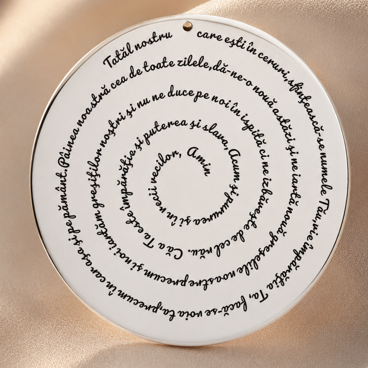 copy of E0506 GS Link rotund argint 925 New Born  16.5mm 1 buc - bijuterii personalizate din argint | simoshop