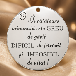 E0378 GS Link din argint 925 cadou invatatoare 16.5mm 0.33mm - bijuterii personalizate din argint | simoshop