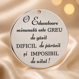 E0378 GS Link din argint 925 cadou invatatoare 16.5mm 0.33mm - bijuterii personalizate din argint | simoshop