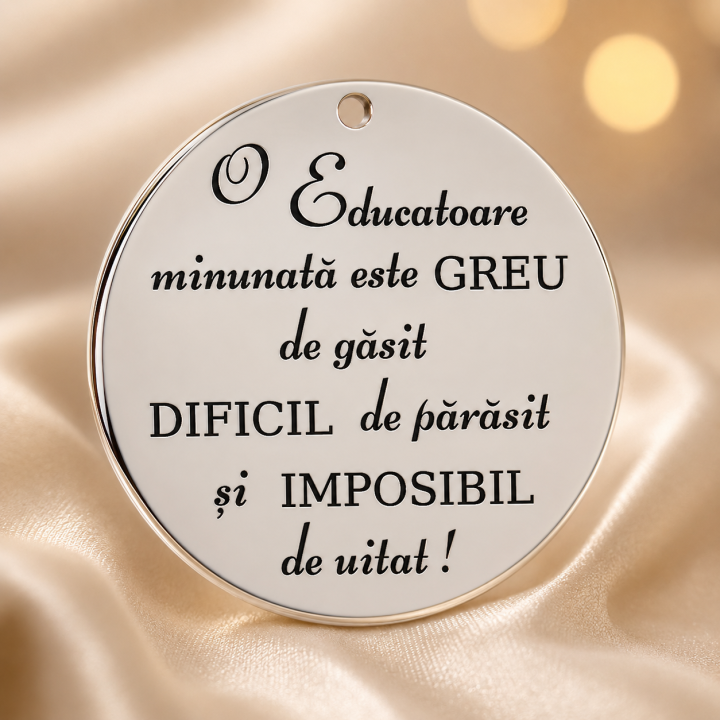 E0378 GS Link din argint 925 cadou invatatoare 16.5mm 0.33mm - bijuterii personalizate din argint | simoshop