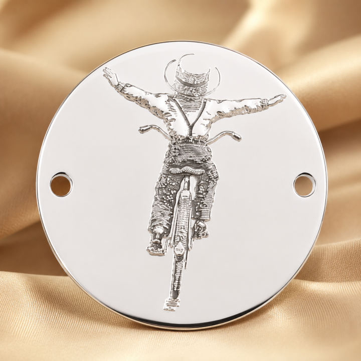 E1669 GS Link Ag 925 Biciclist 16.5mm, 0.3mm 1 buc - bijuterii personalizate din argint | simoshop