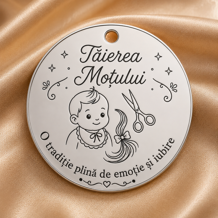 copy of S108 - Serviciu gravura fetita cu nume si data nasterii - bijuterii personalizate din argint | simoshop