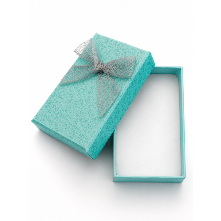 copy of D122-Cutiuta rotunda pentru inel rosie cu fundita - bijuterii personalizate din argint | simoshop