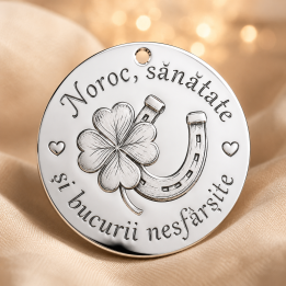 copy of S108 - Serviciu gravura fetita cu nume si data nasterii - bijuterii personalizate din argint | simoshop