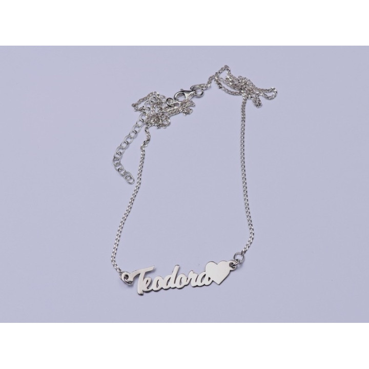 Lantisor Argint 925 cu Nume Personalizat - FAST001