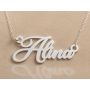 Lănțișor cu Nume din Argint 925 – Personalizat, cu Cutie Cadou