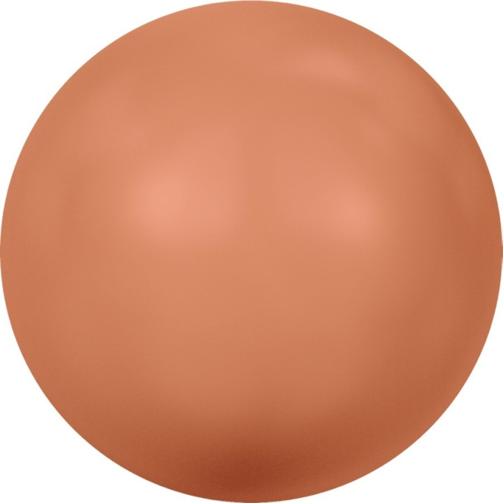 2727-Swarovski Elements 5817 Coral Pearl 8mm 1 buc - bijuterii personalizate din argint | simoshop