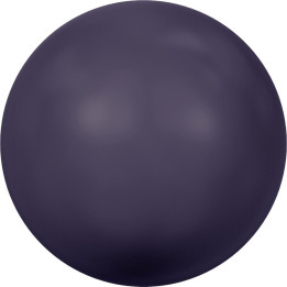 2728-Swarovski Elements 5817 Dark Purple Pearl 8mm 1 buc - bijuterii personalizate din argint | simoshop
