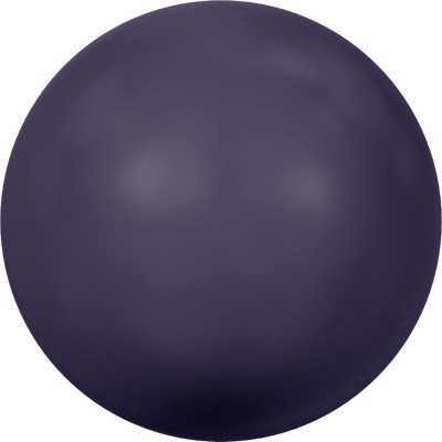 2728-Swarovski Elements 5817 Dark Purple Pearl 8mm 1 buc - bijuterii personalizate din argint | simoshop