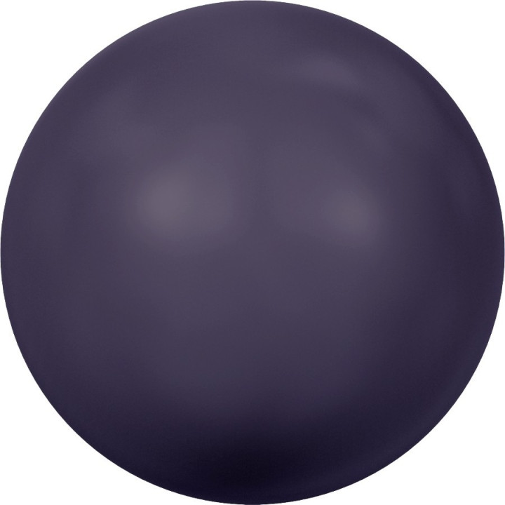 2728-Swarovski Elements 5817 Dark Purple Pearl 8mm 1 buc - bijuterii personalizate din argint | simoshop