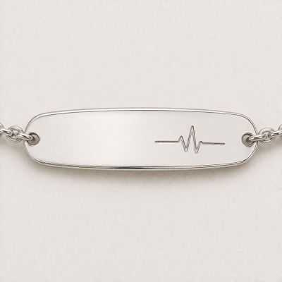 Brățară Medicală Minimalistă Unisex Argint 925 | SimoShop