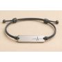 Brățară Medicală Minimalistă cu Șnur, Argint 925 | SimoShop