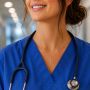 Colier argint 925 stetoscop-inimă – cadou medic și asistentă medicală