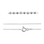 G1084-Colier lant argint 925 bilute 1mm lungime 40cm - bijuterii personalizate din argint | simoshop