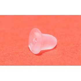 Dop silicon cercei 10 buc-gaura 0.7mm - bijuterii personalizate din argint | simoshop