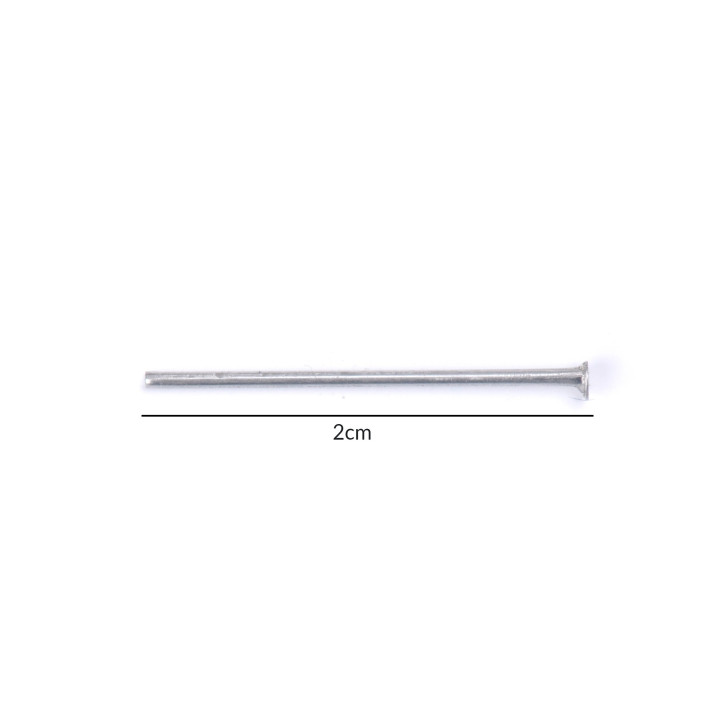 A45-Ac cu cap drept din inox 20mm 100buc