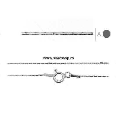 G1090-Colier lant cardano argint 925 0.55mm x 55cm - bijuterii personalizate din argint | simoshop