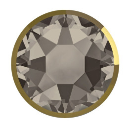 P3031-Swarovski Elements 2078/I Greige (Dorado Z) Silver-Foiled 7mm - 1BUC