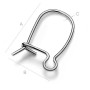 G1307-Tortita din argint cu inchidere 18.5mm 1 buc - bijuterii personalizate din argint | simoshop