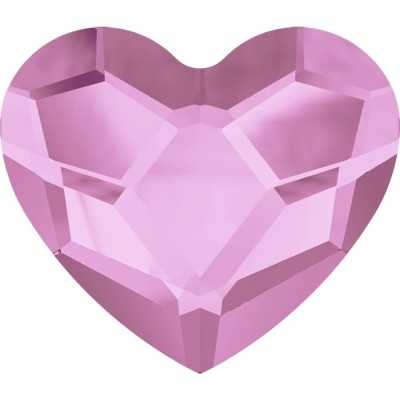 P3177-Swarovski Elements 2808 Rosaline Foiled 14mm - bijuterii personalizate din argint | simoshop