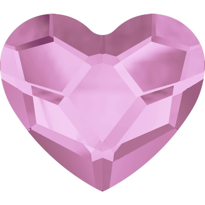 P3177-Swarovski Elements 2808 Rosaline Foiled 14mm - bijuterii personalizate din argint | simoshop