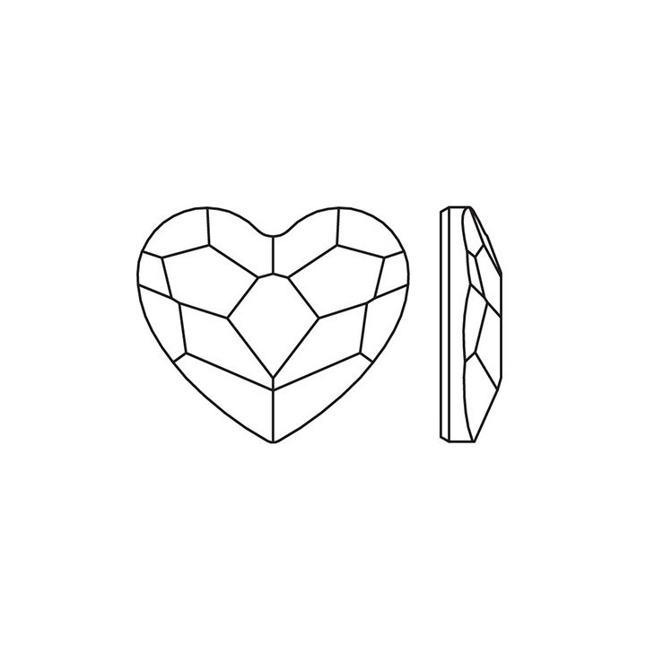 P3202-Swarovski Elements 2808 Crystal Golden Shadow Foiled 14mm - bijuterii personalizate din argint | simoshop