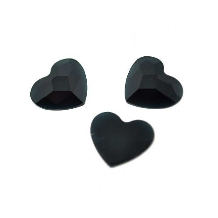 P3203-Swarovski Elements 2808 Jet Unfoiled 14mm - bijuterii personalizate din argint | simoshop