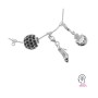 G1437-Agatatoare charm 9.2x4.3mm interior 5mm - bijuterii personalizate din argint | simoshop