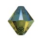 2458-SWAROVSKI ELEMENTS 5328 Crystal Iridescent Green 4mm-1buc - bijuterii personalizate din argint | simoshop