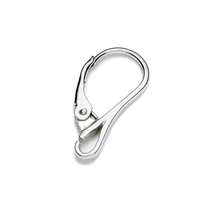 G0030-Leverback cu bucla 20x10mm 1 buc - bijuterii personalizate din argint | simoshop