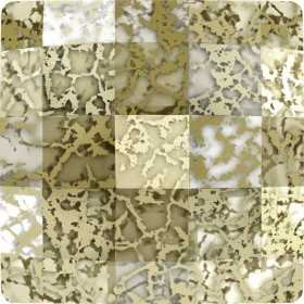 P3234-Swarovski Elements 2493 Chessboard Crystal Gold Patina 10mm - bijuterii personalizate din argint | simoshop