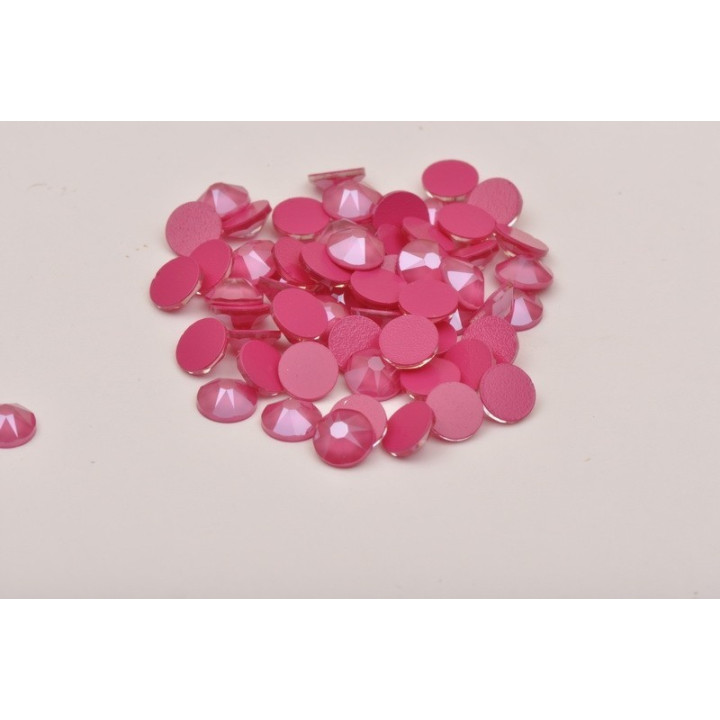 2906-SWAROVSKI ELEMENTS 2078 Crystal Peony Pink Hotfix SS16 4mm
