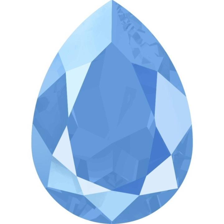 P3280-Swarovski Elements 4320 Summer Blue 14x10mm - bijuterii personalizate din argint | simoshop