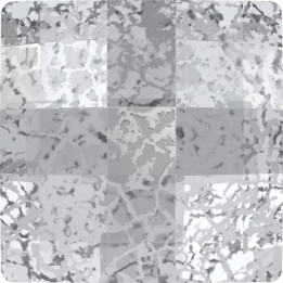 P3286-Swarovski Elements 2493 Chessboard Crystal Silver Patina 10mm - bijuterii personalizate din argint | simoshop