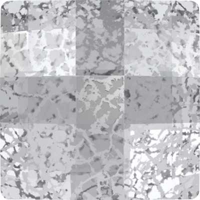 P3286-Swarovski Elements 2493 Chessboard Crystal Silver Patina 10mm - bijuterii personalizate din argint | simoshop