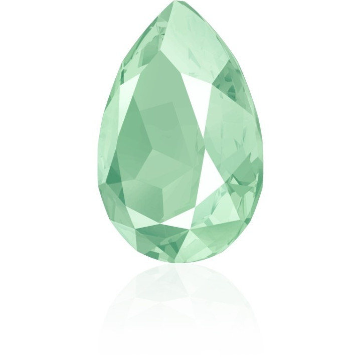 P3311-Swarovski Elements 4320 Mint Green 14x10mm - bijuterii personalizate din argint | simoshop