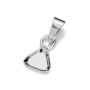 G0128-Agatatoare pandantiv Swarovski Cube 4841 de 6mm - bijuterii personalizate din argint | simoshop