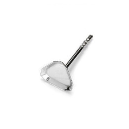 G0130-Tije pentru Swarovski Cube 4841 de 8mm - bijuterii personalizate din argint | simoshop